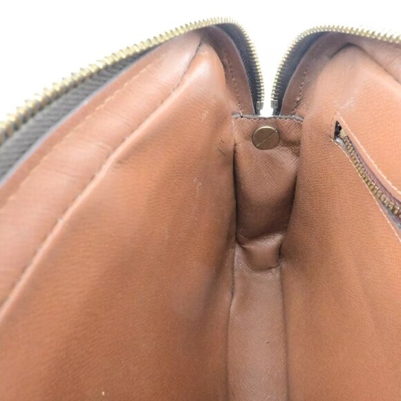 LOUIS VUITTON Marly Dragonne GM Clutch Hand Bag Monogram Brown M51825 68ED665 - Picture 10 of 16